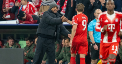 Vincent Kompany and Harry Kane