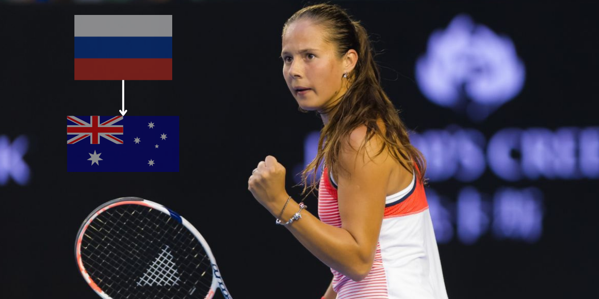 Sie wechselte die Flagge und fühlte alles auf einmal, Kasatkina sagt sie war kurz davor zu weinen