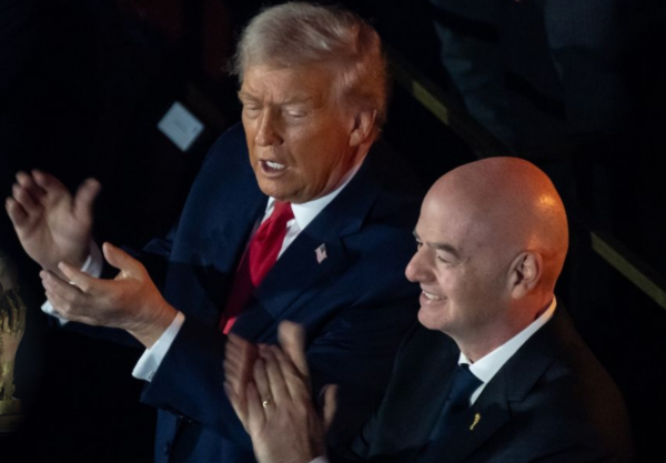 Donald Trump and Infantino