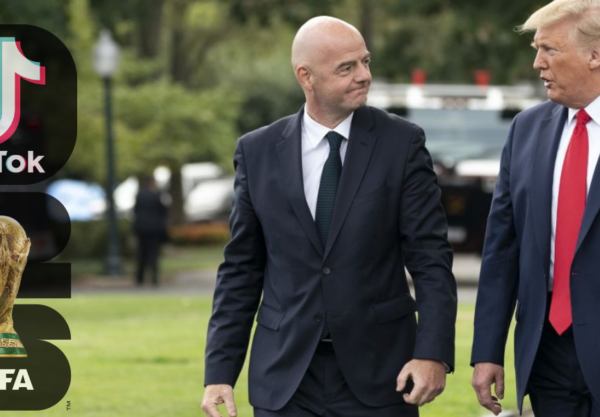 Trump, Infantino, World Cup