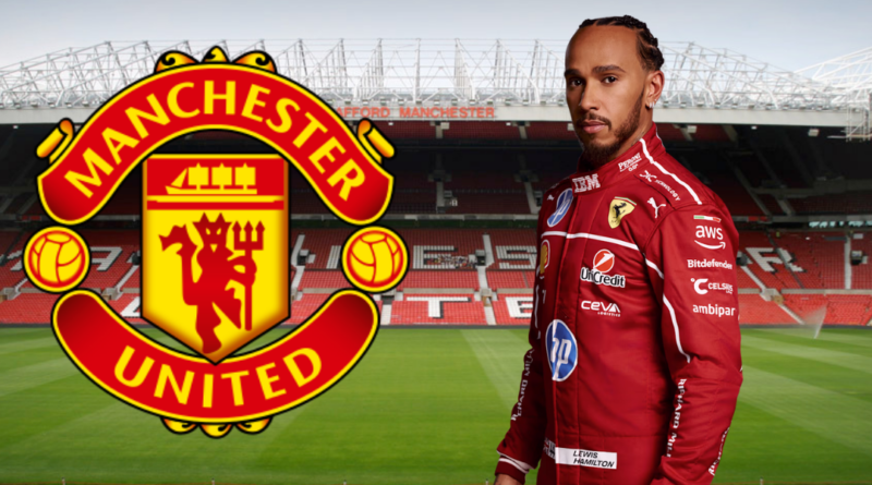 Lewis Hamilton x Old Trafford x Manchester United