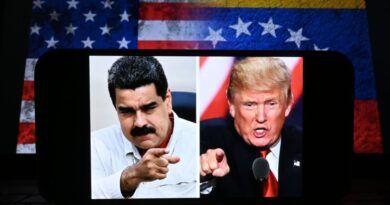 amerikanske præsident Donald Trump og Venezuelas præsident Nicolás Maduro