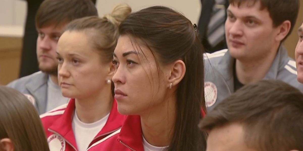 Rosyjska wolontariuszka poprowadziła Ukrainę podczas ceremonii otwarcia igrzysk