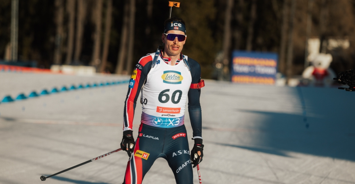 Laegreid entschuldigt sich, nachdem sein olympisches Geständnis Norwegens Goldmedaille überschattet hat