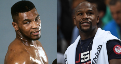 Mike Tyson and Floyd Mayweather jr