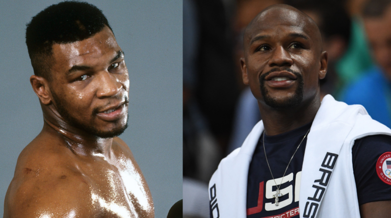 Mike Tyson and Floyd Mayweather jr
