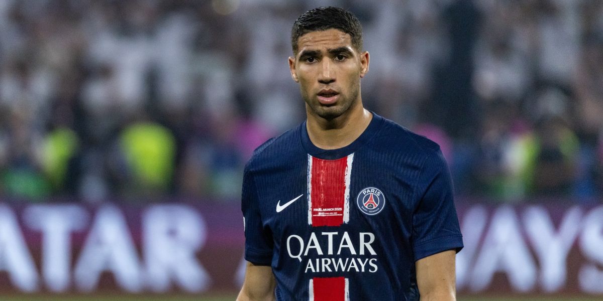 Hakimi ruled out of Champions League semi-final second leg