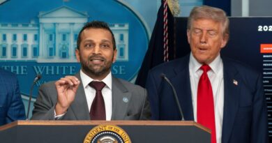 FBI Director Kash Patel and President Donald Trump