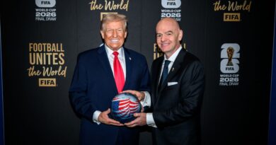 Trump, Infantino, World Cup
