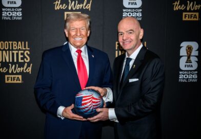 Trump, Infantino, World Cup
