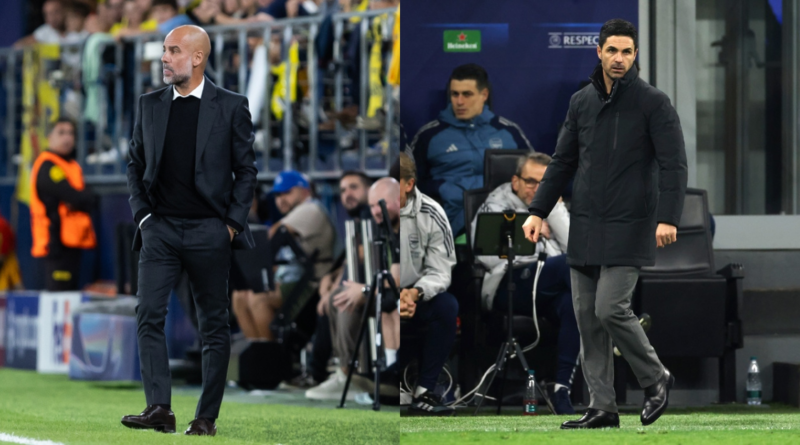 Pep Guardiola, Mikel Arteta