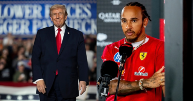 Donald Trump, Lewis Hamilton