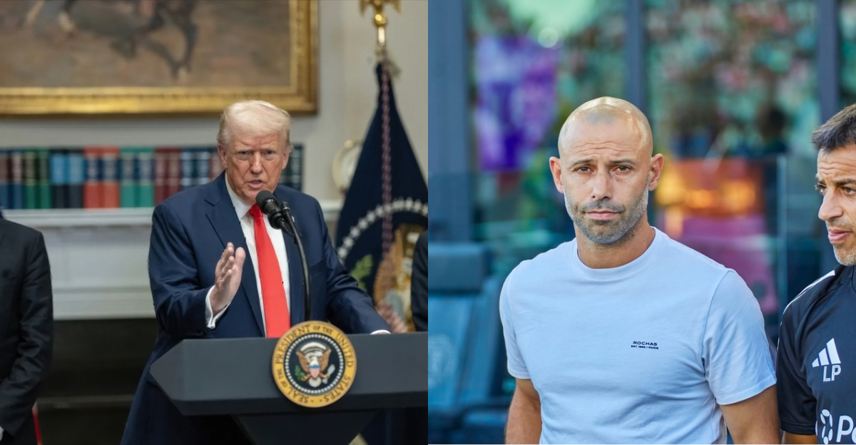 Mascherano debate heated after Inter Miami visits Donald Trump