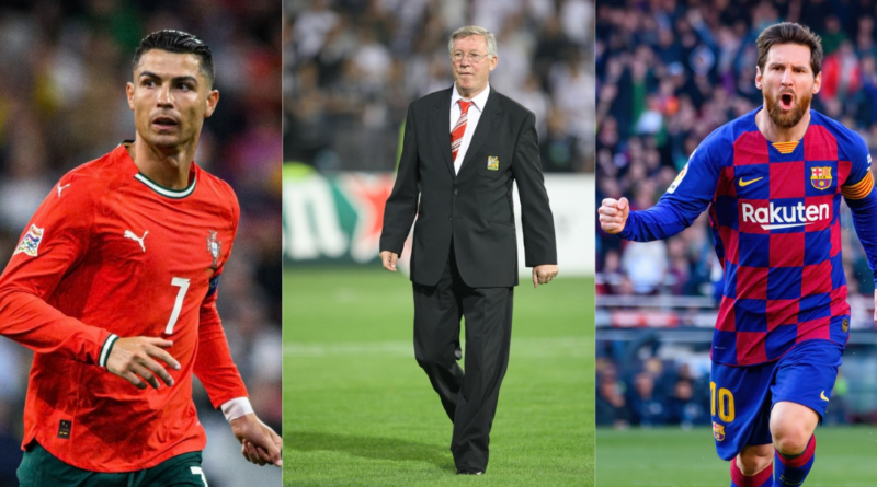 Ronaldo, Ferguson, Messi