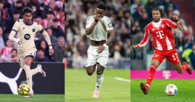 Lamine Yamal, Vinicius Jr, Michael Olise