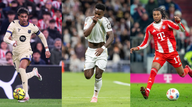 Lamine Yamal, Vinicius Jr, Michael Olise