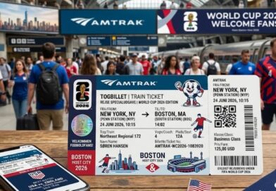 Train Ticket NY --> Boston World Cup 2026