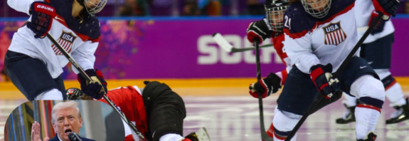 USA Ice hockey Women's Gold Medal Game at the Sochi 2014 Olympic Games