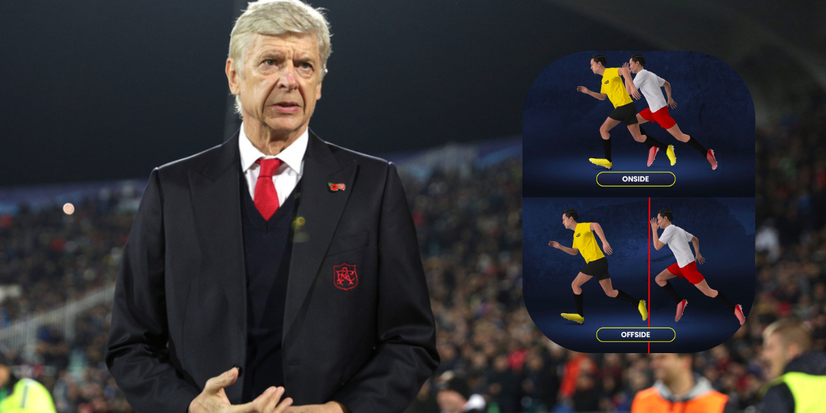 Arsene Wengers offside rule is officially being tested