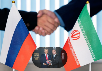 Iran and Russia, Trump, Infantino, World Cup