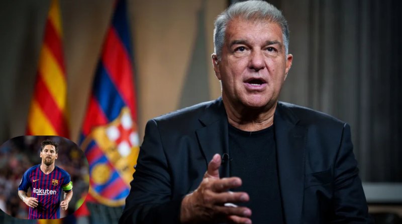 Joan Laporta, Lionel Messi