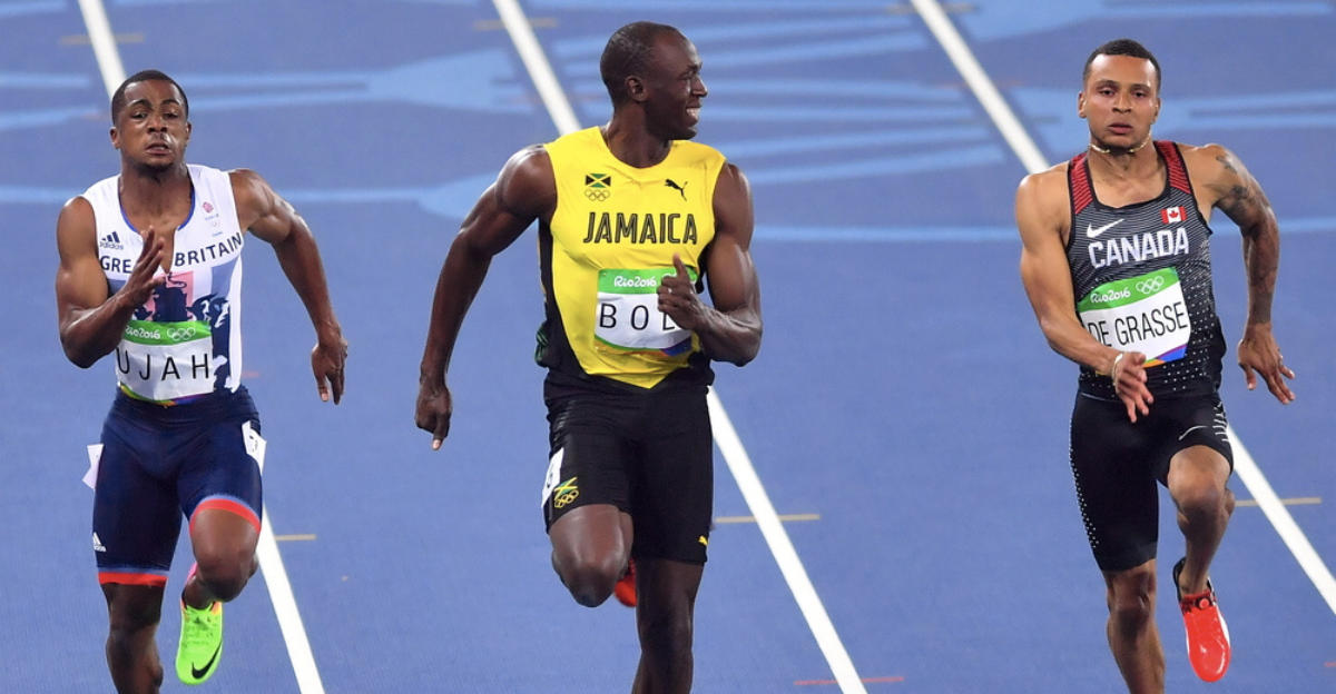 Warum Andre De Grasse Usain Bolt in Rio verärgerte