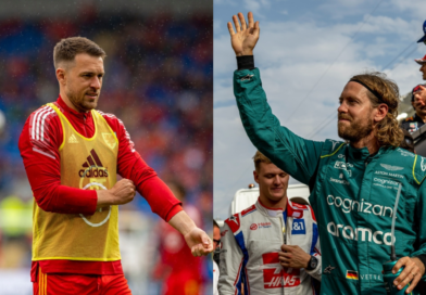 Aaron Ramsey, Sebastian Vettel