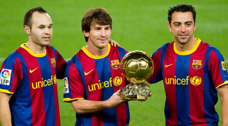 Messi, Iniesta, Xavi