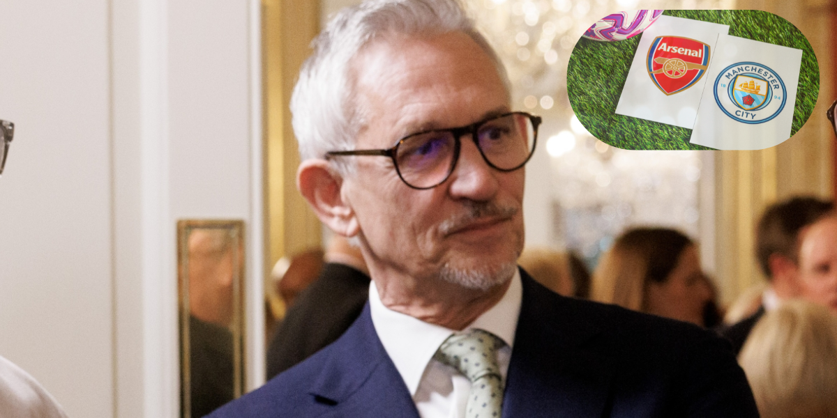 Gary Lineker, Prognose zu Manchester City gegen Arsenal