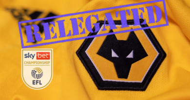 Wolverhampton relegated to Championsship