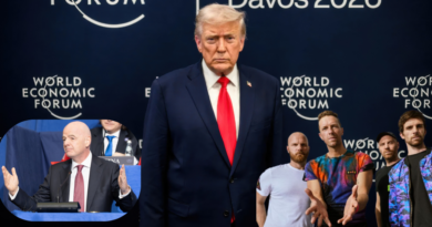 Coldplay, Trump, World Economic Summit, Infantino