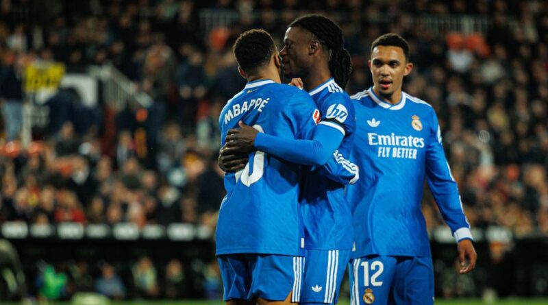 Kylian Mbappe and Eduardo Camavinga