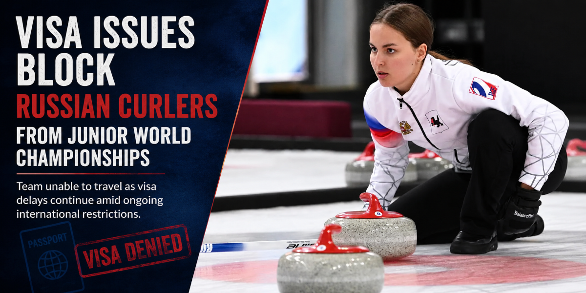 Visaprobleme verhindern Teilnahme russischer Curler an Junioren-Weltmeisterschaften