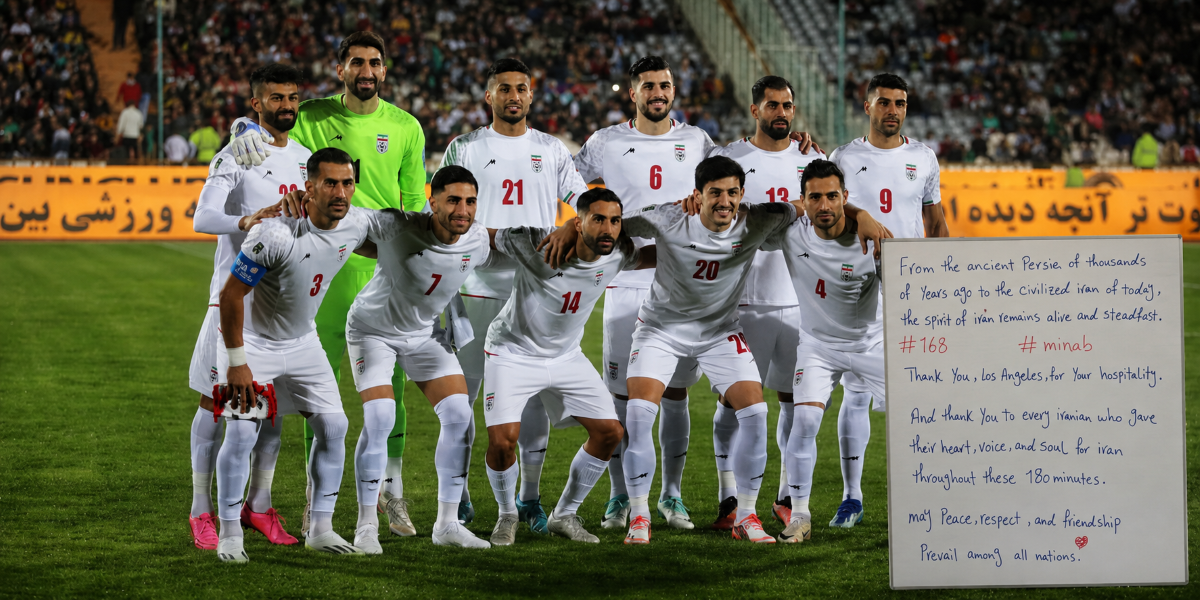 Iran leave message of dignity after Belgium draw in California