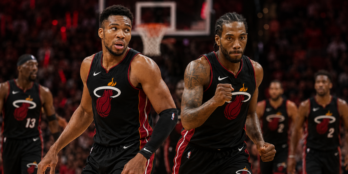 Heat targets Giannis Antetokounmpo and Kawhi Leonard