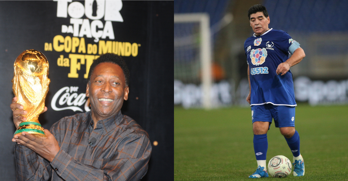 Pele and Maradona’s candid 2016 chat about Lionel Messi’s leadership