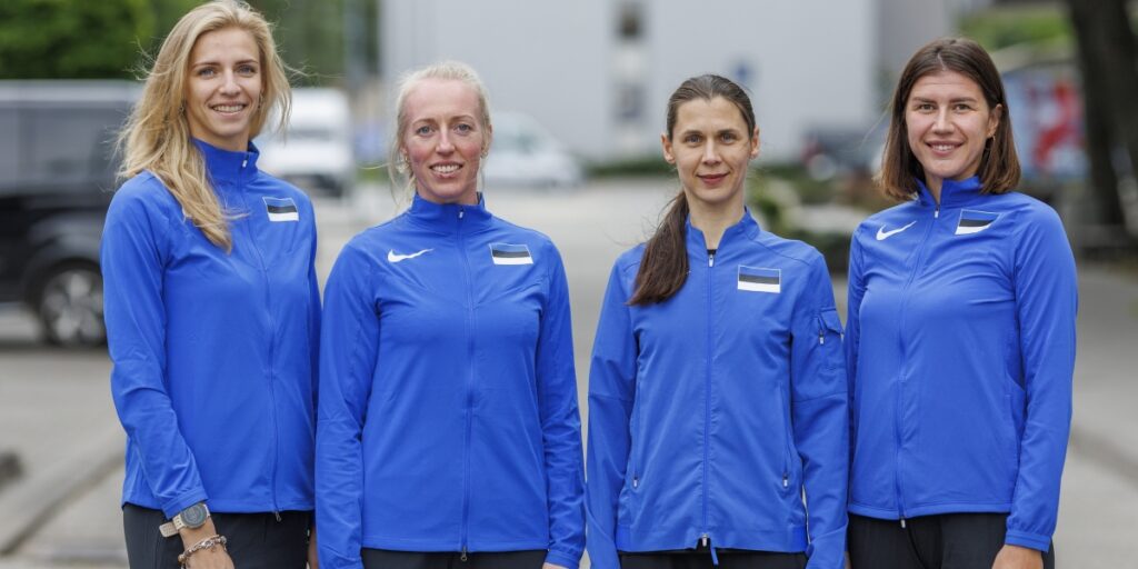 Irina Embrich, Katrina Lehis, Julia Beljajeva and Erika Kirpu