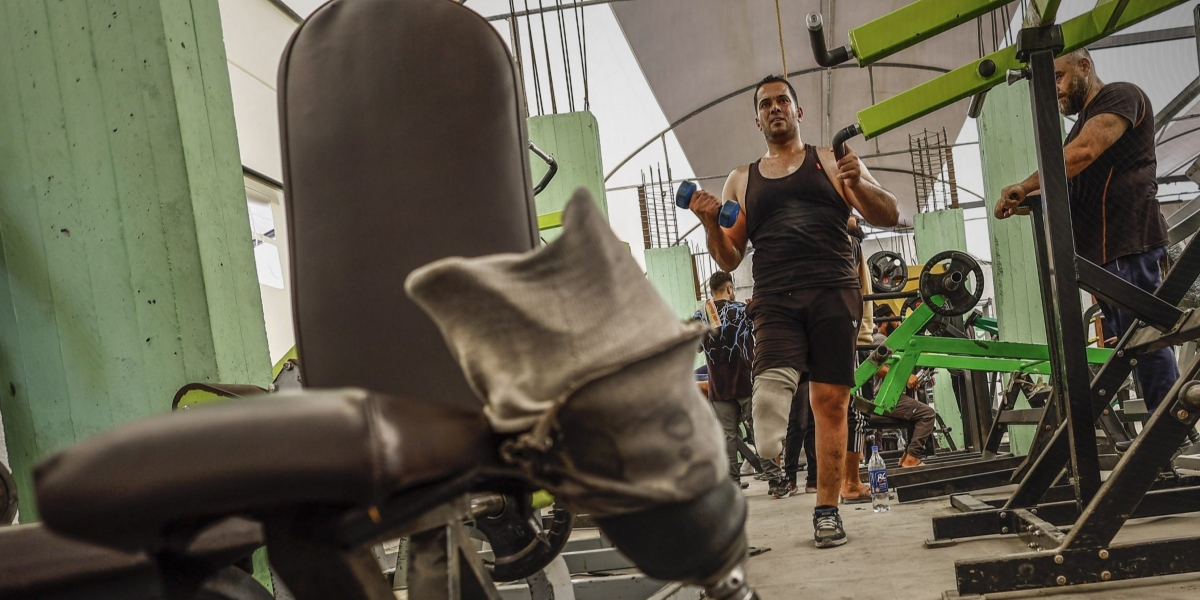 Bodybuilder aus Gaza: „Sie nahmen mir mein Bein, aber sie nahmen mir nicht meinen Traum“