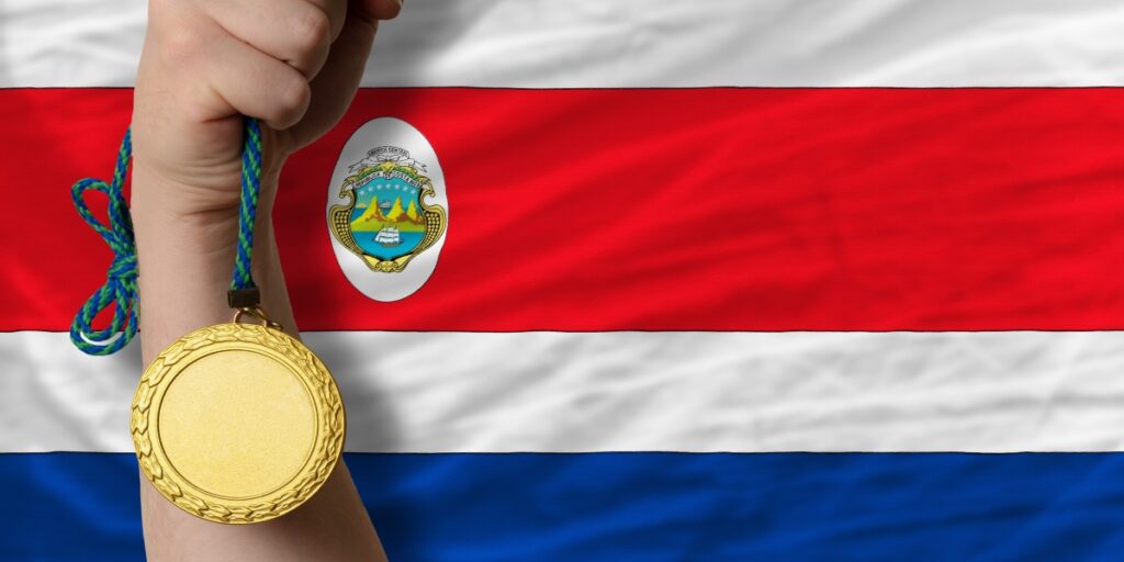 Costa Rica, Gold Medal