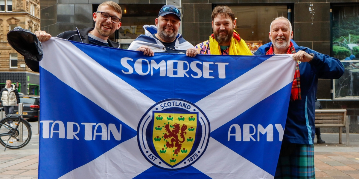 Schottland erobert Miamis Straßen vor historischem Spiel