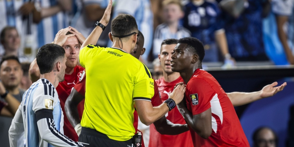 ‘This rule destroyed the game’: Embolo red card sparks World Cup fury