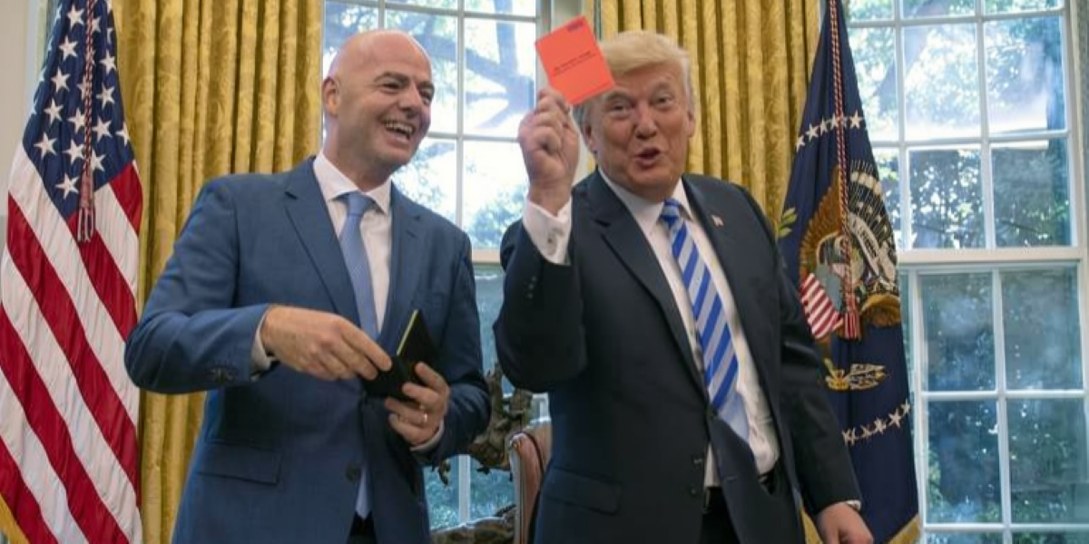 FIFA unterstützt Trumps Angriff nicht: „Er ist ein erfahrener und hoch angesehener Schiedsrichter“