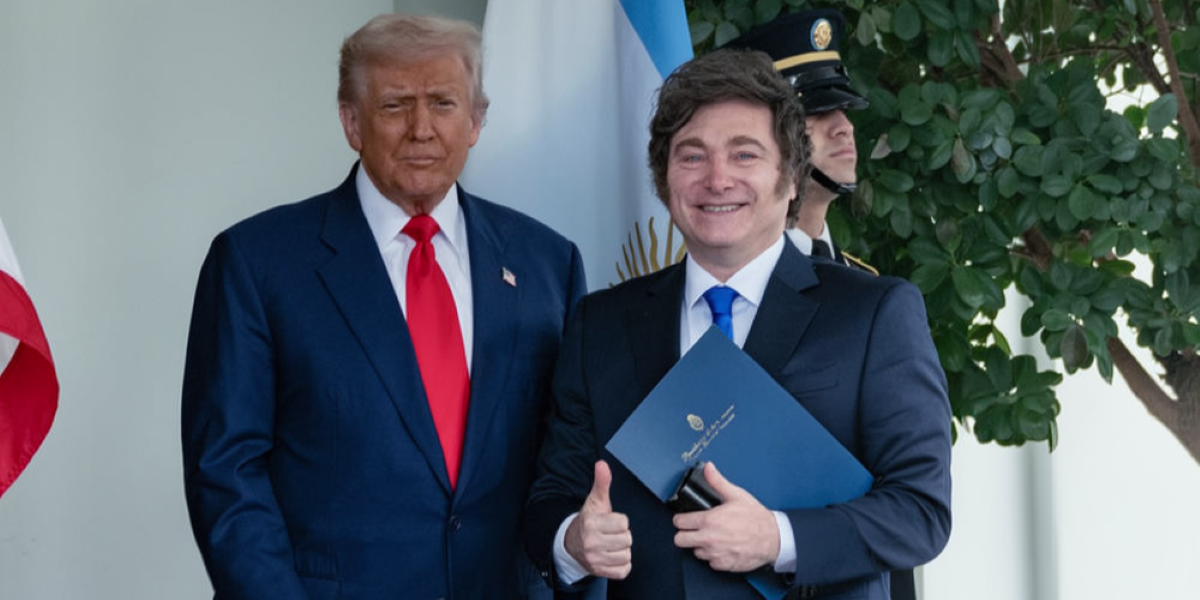Superstition kept Milei home as Trump took World Cup final spotlight