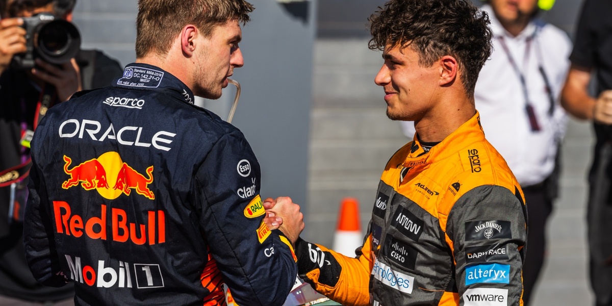 Verstappen turned Norris’s summer-break dodge into another swing at F1’s battery rules