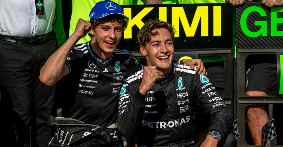 Russell cedeu a Antonelli em Zandvoort. A Mercedes garante que a decisão foi tomada antes do arranque da corrida