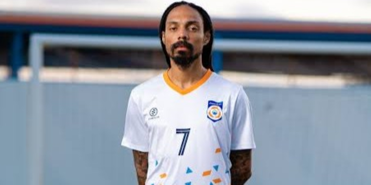 Aedan Scipio came on with Anguilla 5-0 down; then two opponents were sent off for the same reason