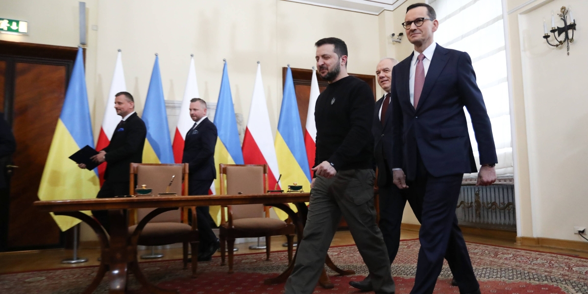 Ukraine spricht über gemeinsame WM mit Polen, doch Warschau dementiert Gespräche