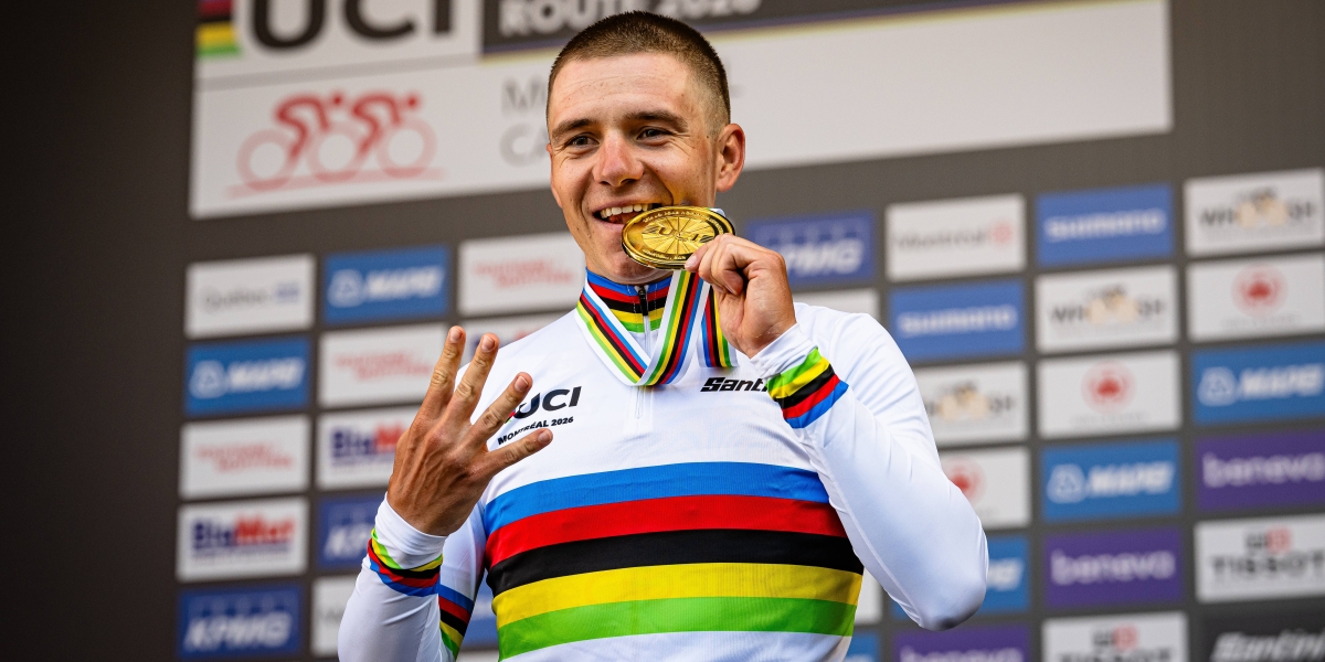 Evenepoel deklassiert die Konkurrenz und gewinnt viertes WM-Gold in Folge