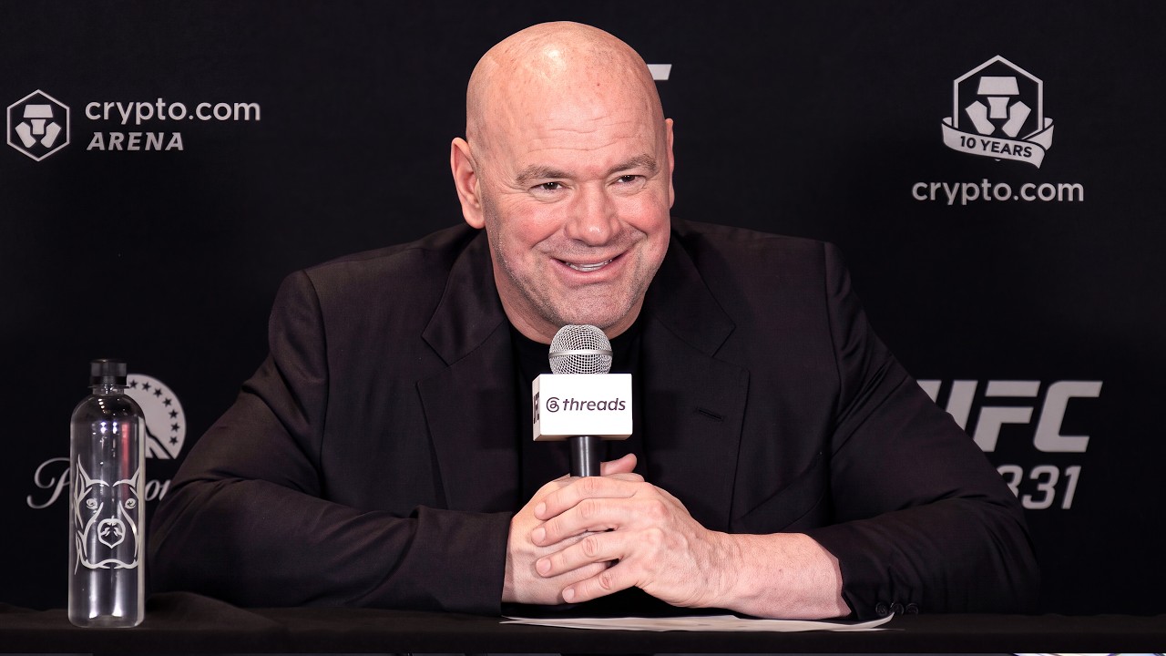 Dana White gerät in London an eine Presse, die nicht klein beigibt