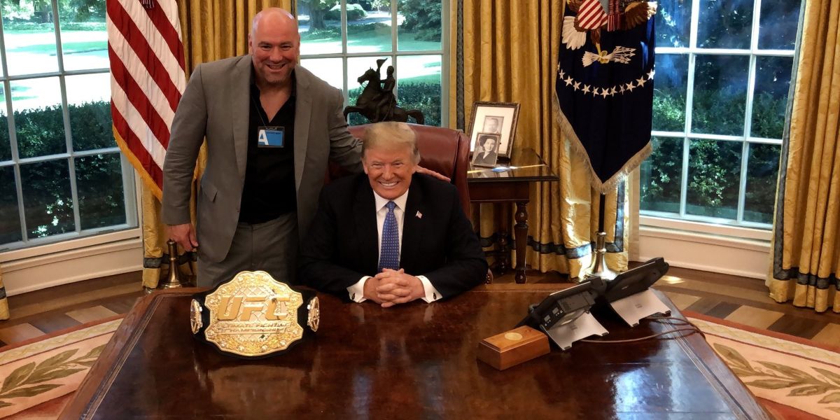 Trump, el fan; Dana White, el emparejador: la retirada de Crawford empieza a parecer negociable